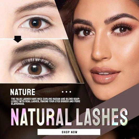 Buy One Get One Free🔥Waterproof & Reusable Self-Adhesive Eyelashes
