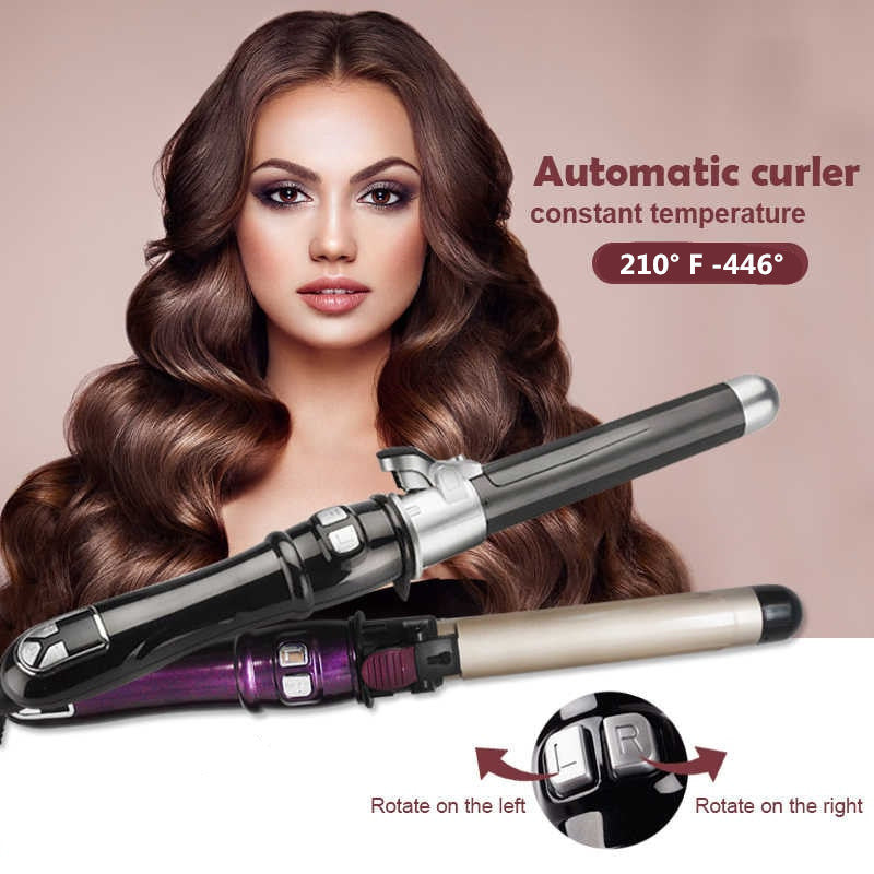 Professional 360-Degree Automatic Rotation Curling Iron