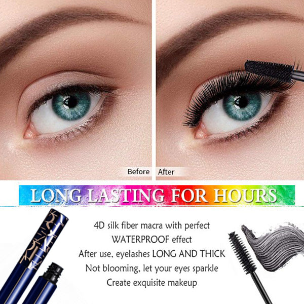 Buy One Get One Free🔥 Blue Diamond 4D Silk Fiber Mascara