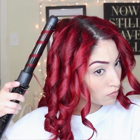 Professional 360-Degree Automatic Rotation Curling Iron