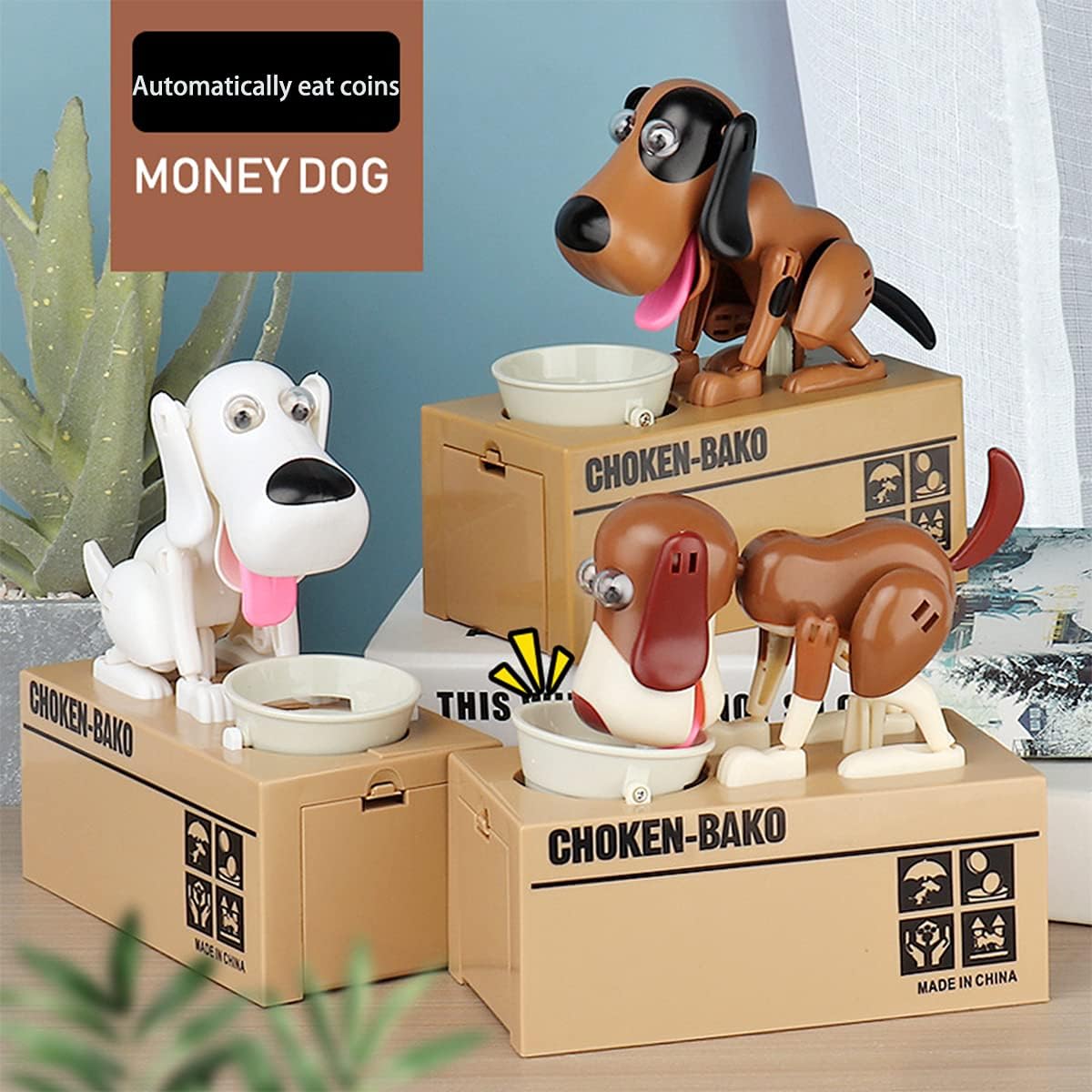 Dog Piggy Bank Boxes